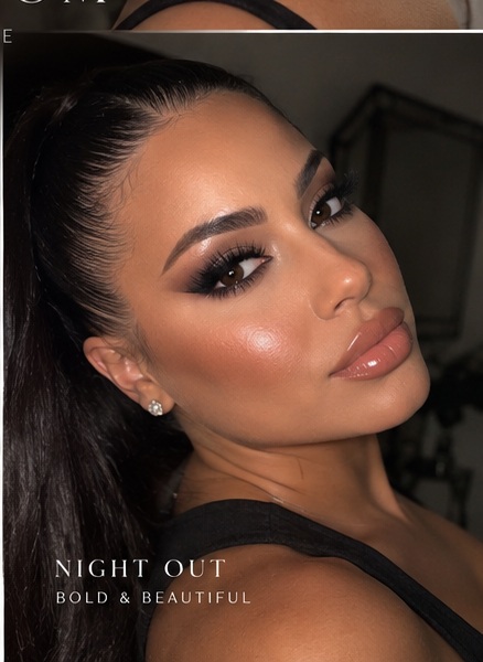 Night out makeup example